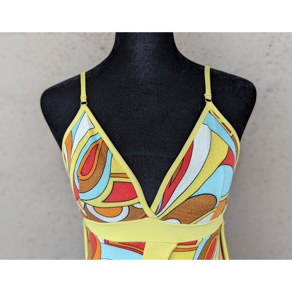 💜Colorful Geometric Print Dress by Satrustegui for Rebellion Dogs - Picture 3 of 13